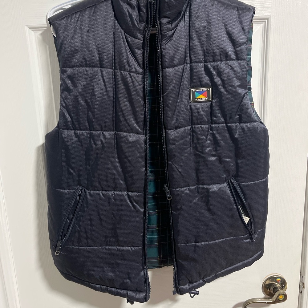 Men's Black Puffer Vest